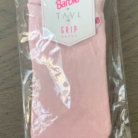TAVI Barbie Grip Socks - New With Tags - Barre Socks - Ankle Height - Great Gift - Picture 2 of 3